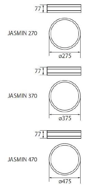 Светильник потолочный Kanlux Jasmin 23128