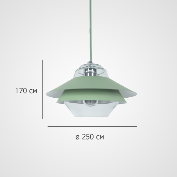 Светильник подвесной ImperiumLoft Ufo01 290497-26