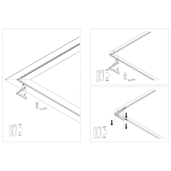 Трековый светильник iLEDEX TECHNICAL VISION48/22 SMART 4822-013-L320-16W-110DG-BK