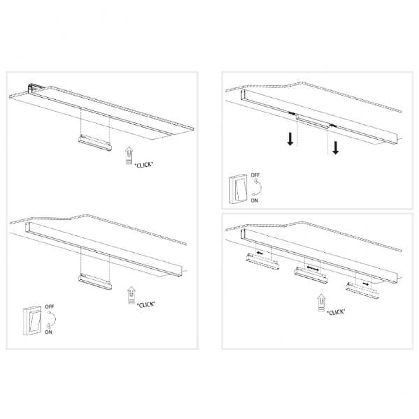 Трековый светильник iLEDEX TECHNICAL VISION48/22 4822-001-L600-24W-110DG-4000K-BK