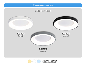 Светильник потолочный Ambrella Design FZ1401