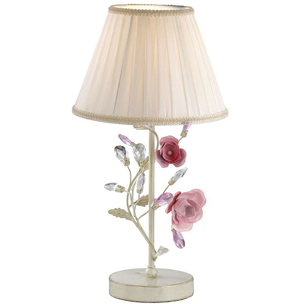 Настольная лампа с цветочками Oxonia 2585/1T Odeon Light