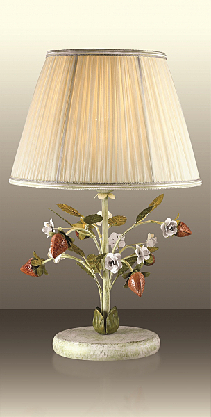 Настольная лампа с цветочками Fragola 2800/1T Odeon Light
